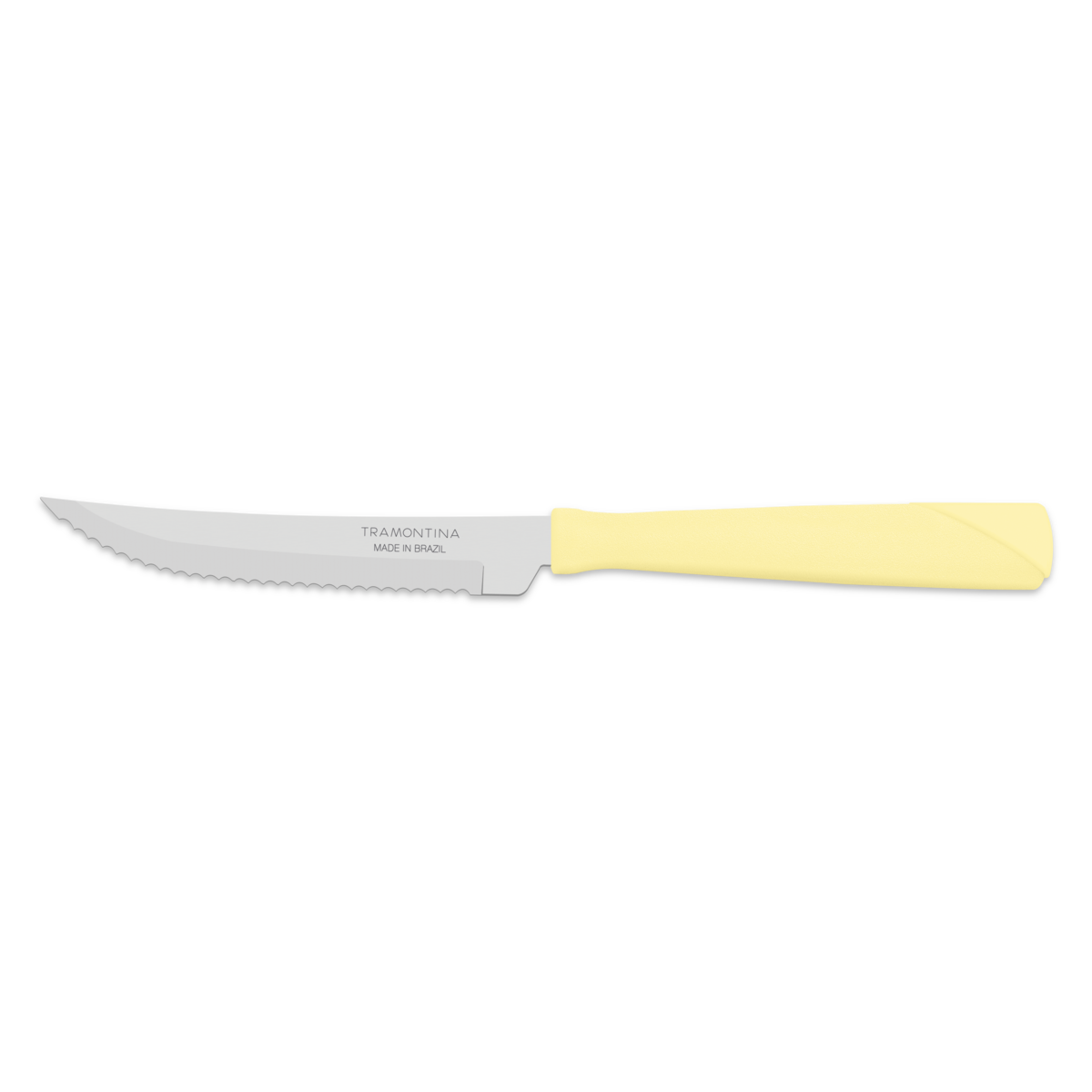 Tramontina new kolor stainless steel table knife 4" 12pcs